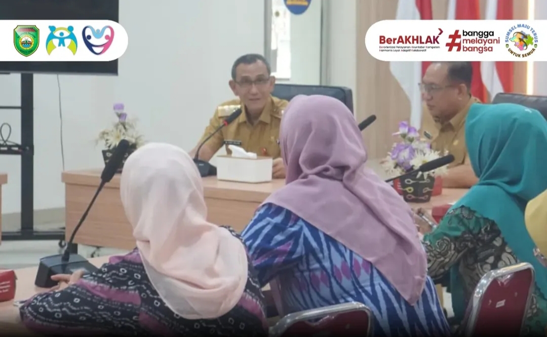 Kepala Dinas PPPA Prov. Sumsel, Muhammad Zaki Aslam, S.IP., M.Si saat Memberi Sambutan
