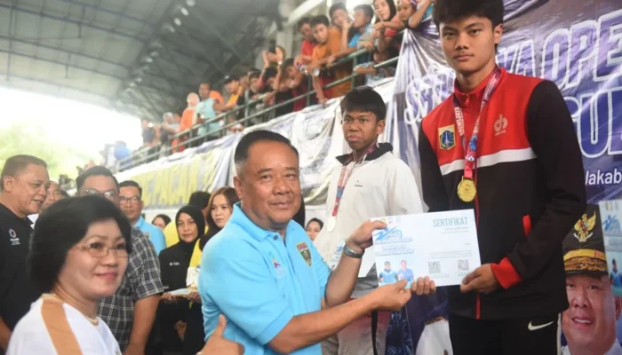 Sriwijaya Open 2025 Resmi Dibuka, Wagub Sumsel Cik Ujang Dorong Lahirnya Atlet Renang Berprestasi