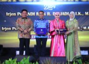 Hadiri Kenal Pamit Kapolda Sumsel, Gubernur Herman Deru Siap Menemani Kecemerlangan Irjen Sandi Nugroho