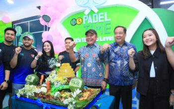 Resmikan Padel Time, Herman Deru Sebut Padel Jadi Tren Olahraga Masa Kini