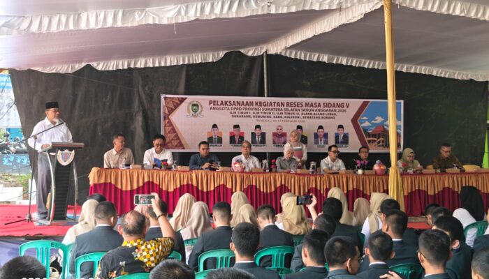 Reses di SMA Negeri 17 Palembang, DPRD Sumsel Dapil II Serap Aspirasi Peningkatan Fasilitas Pendidikan