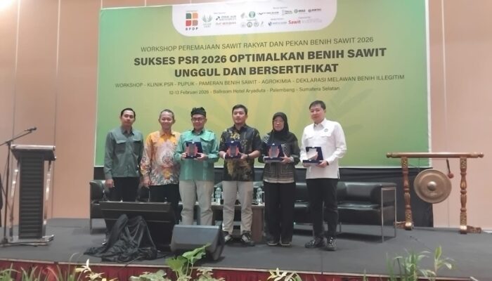 Perangi Benih Ilegal, Workshop PSR 2026 Perkuat Sawit Rakyat Sumsel