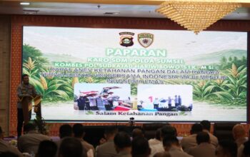 Kawal Pembangunan dan Ekonomi, Polda Sumsel Jabarkan Commander Wish dalam Rapim TA 2026