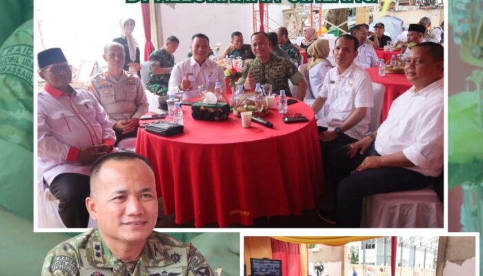 Kasdim 0418/Palembang Hadiri Evaluasi Percepatan Pembangunan KDKMP Sialang