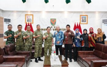 Tingkatkan Validitas Data Statistik, Pangdam II/Sriwijaya Terima Audiensi BPS Sumsel