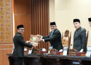 Sekda Sumsel Hadiri Paripurna DPRD, Simak Pandangan Umum 8 Fraksi Terkait Raperda Sumsel Energi Gemilang