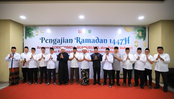 Sekda Sumsel Edward Candra Hadiri Pengajian Ramadhan di OJK Sumsel, Perkuat Silaturahmi dan Sinergi Pembangunan