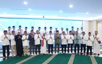 Bersatu dalam Gema Ramadan 1447 H, Aster Kasdam II/Sriwijaya ikuti Pengajian Ramadan 1447 H di KC Bank BRI