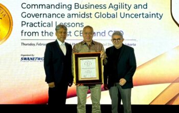 Mohamad Feriadi Soeprapto Raih Penghargaan Indonesia Best CEO 2025