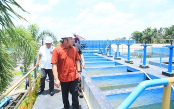 Gubernur Herman Deru Tinjau PT TSM, Respons Keluhan Warga Soal Air Bersih