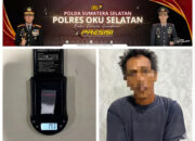 Gerak Cepat Dini Hari, Satresnarkoba OKU Selatan Tangkap Pengedar Sabu Pendatang dari Medan