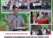 Safari Ramadan 1447 H, Dandim 0418/Palembang dan Ketua Persit KCK Cabang XLII kodim 0418/Palembang Silaturahmi dengan Keluarga Besar Koramil 418-06/Kamboja