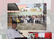 Dandim Palembang dan Ketua Persit Safari Ramadhan di Koramil 07 Sukarami, Pererat Silaturahmi Prajurit dan Keluarga