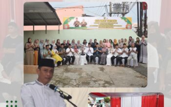 Dandim Palembang dan Ketua Persit Safari Ramadhan di Koramil 07 Sukarami, Pererat Silaturahmi Prajurit dan Keluarga