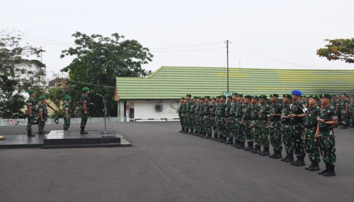 Pesan Kuat Danrem 044/Gapo dalam Apel Perdana, Tekankan Disiplin dan Hindari Pelanggaran