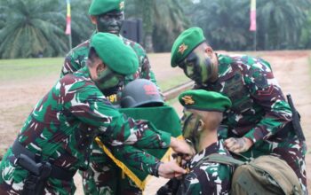 Yudha Wastu Pramuka : Tradisi Pembaretan Prajurit Infanteri Rindam II/Sriwijaya Tahun 2026