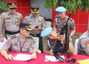 Disiplin Diperketat, Kapolda Sumsel Periksa Senpi Personel