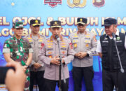 Pastikan Sumsel Kondusif, Pangdam II/Sriwijaya Hadiri Apel Nyago Bumi Sriwijaya Aman Bae