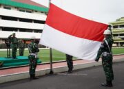 Perkokoh Disiplin dan Jati Diri, Kodam II/Sriwijaya Gelar Upacara Bendera Mingguan