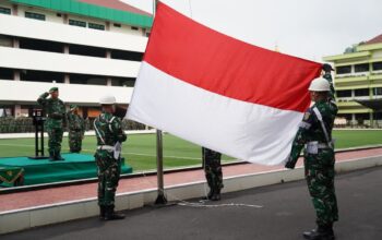 Perkokoh Disiplin dan Jati Diri, Kodam II/Sriwijaya Gelar Upacara Bendera Mingguan