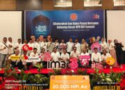 Buka Puasa Bersama, REI Sumsel Catat Serapan FLPP 16.500 Unit dan Teken MoU dengan Indosat