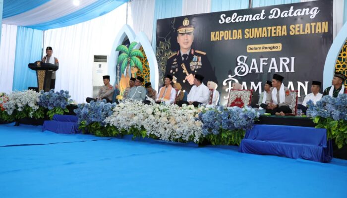 Silaturahmi dengan Warga Banyuasin, Kapolda Sumsel Tegaskan Kolaborasi Jaga Kamtibmas