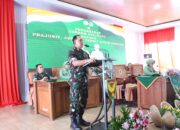 Danrem 044/Gapo Kunjungi Kodim 0402/OKI, Berikan Arahan dan Motivasi kepada Prajurit