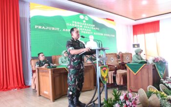 Danrem 044/Gapo Kunjungi Kodim 0402/OKI, Berikan Arahan dan Motivasi kepada Prajurit