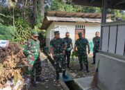 Danrem Sambangi Koramil 404-01/Gelumbang, Tekankan Kebersihan dan Pemanfaatan Pangkalan