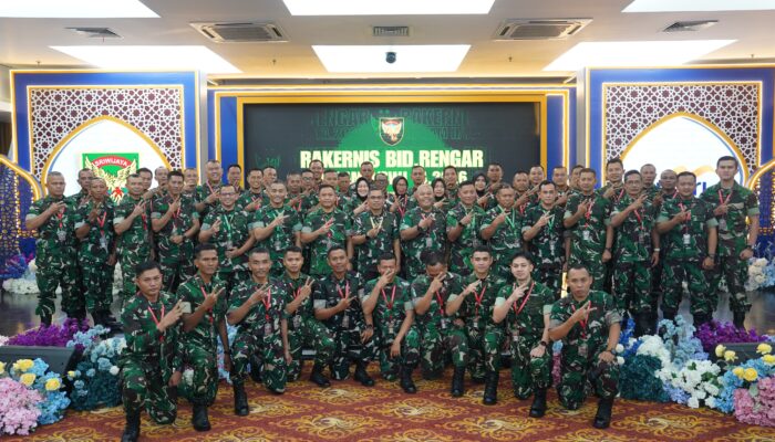 Optimalkan Kinerja, Kodam II/Sriwijaya Gelar Rakernis Bidang Perencanaan TA 2026