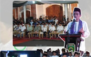 Kasdim 0418/Palembang Hadiri Peresmian Tugu Air Mancur Palembang Darussalam Bersama Forkopimda