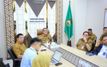 Sekda Sumsel Edward Candra Ikuti Rakornas Kemendagri, Matangkan Kesiapan Idul Fitri dan Pengendalian Inflasi 2026