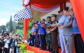 Sekda Edward Candra Lepas Ratusan Pemudik, Program Herman Deru–Cik Ujang Hadirkan Perjalanan Aman