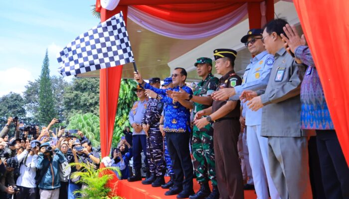 Sekda Edward Candra Lepas Ratusan Pemudik, Program Herman Deru–Cik Ujang Hadirkan Perjalanan Aman