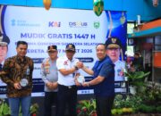 Wagub Cik Ujang Lepas Mudik Gratis Pemprov Sumsel Lebaran 1447 H, Ingatkan Pemudik Utamakan Keselamatan