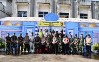 Turun Langsung ke Lapangan, Danrem 044/Gapo Pantau Pos PAM Lebaran Banyuasin