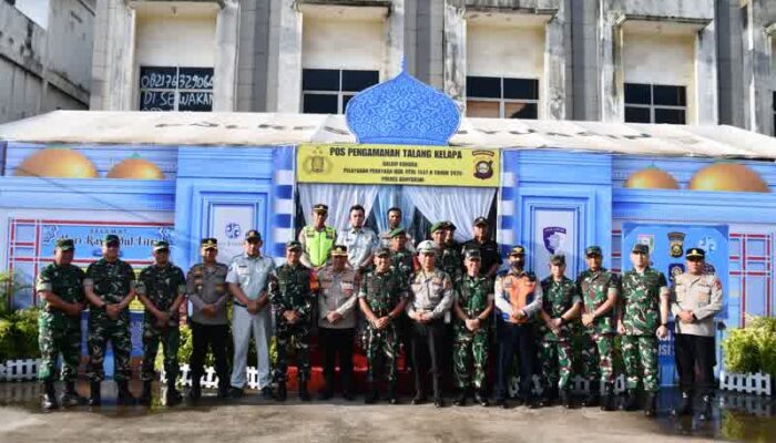 Turun Langsung ke Lapangan, Danrem 044/Gapo Pantau Pos PAM Lebaran Banyuasin