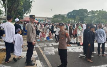 Polda Sumsel Amankan 9.532 Masjid, Sholat Idul Fitri 1447 H Berlangsung Aman dan Khidmat
