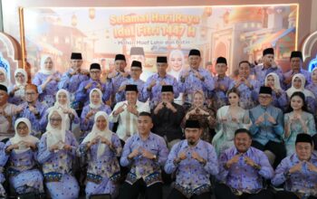 Sekda Edward Candra Pererat Sinergi, Gelar Halalbihalal Khusus Bersama Kepala Daerah se-Sumsel