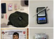 Operasi Dini Hari, Polres Lahat Ungkap Peredaran Sabu dan Ganja di Kontrakan Ulak Lebar