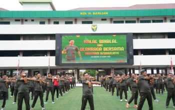 Momentum Halal Bihalal, Pangdam II/Sriwijaya Tegaskan Komitmen Profesionalisme dan Disiplin Prajurit