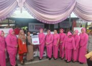 Kapolres Ogan Ilir Salurkan Bantuan Kemanusiaan dan Santunan untuk Korban Kebakaran Ibul Besar III