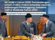 LKPJ Wali Kota Palembang 2025 , DPRD Tekankan Evaluasi Nyata untuk Masyarakat