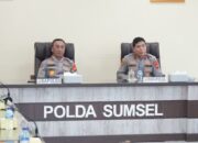 Wakapolri Pimpin Rakernis Gabungan TIK, Humas, Hukum, dan Hubinter, Polda Sumsel Ikuti Secara Virtual