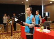 Kapolda Sumsel Irjen Pol Sandi Nugroho Pimpin Sumpah Panitia dan Peserta Rekrutmen Polri 2026