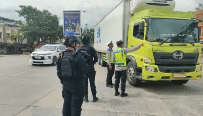 Jaga Stabilitas Kamtibmas, Polda Sumsel Perkuat KRYD dan Tertibkan Truk Pelanggar
