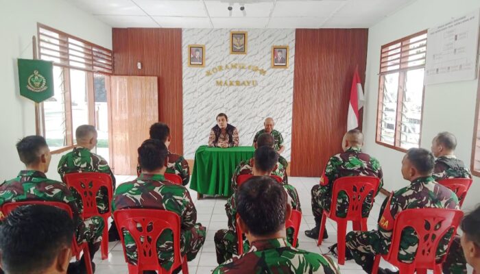 Reses di Koramil Makrayu, Anggota DPR RI Yudha Novanza Utama Serap Aspirasi Babinsa