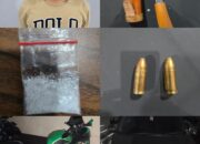 Buron Penembakan Diringkus di Kos Palembang, Polda Sumsel Sita Peluru 9 mm dan Sabu