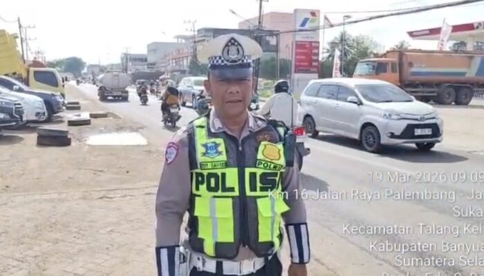 Operasi Ketupat Musi 2026: Jalintim Banyuasin Terkelola Baik, Tidak Ada Gangguan Signifikan