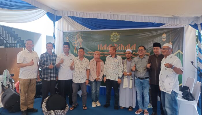 Alumni Universitas Muhammadiyah Palembang Gelar Halal Bi Halal, 7 Orang Dapat Hadiah Umroh